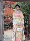成人式や卒業式に映える正統派の京都手描き友禅
