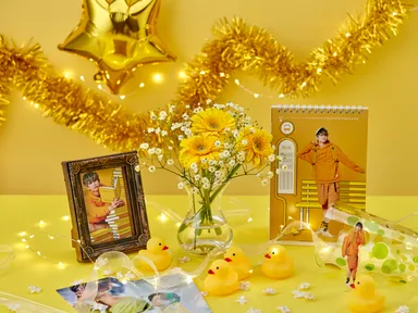 「推しに捧げる」_黄色_日比谷花壇