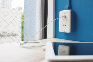 USBが直接入る電源タップ