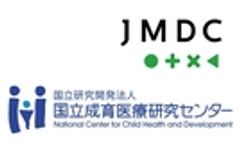 国立成育医療研究センター、株式会社JMDCのロゴ