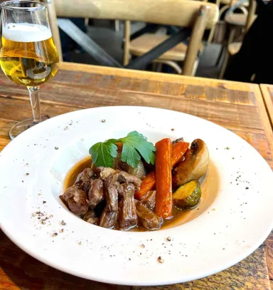 羊肉のフレンチコースをペアリングで初提供