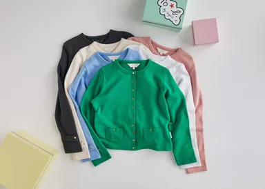 トラディショナルカーディガン16,500円(tax in)