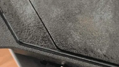 鋳物製鉄板「梅鋳鉄板　鉄二」油溝