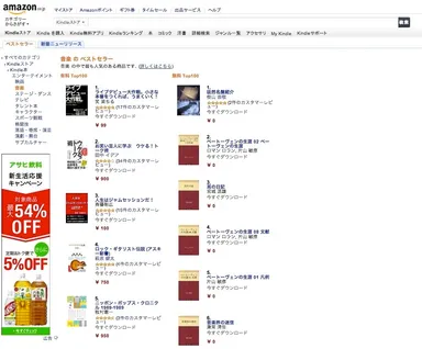 【エンターテイメント ＞ 音楽】部門第1位！