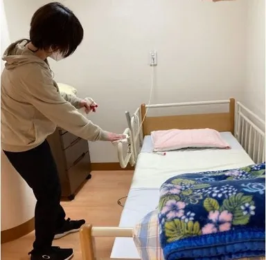 使用場所(ベッド)