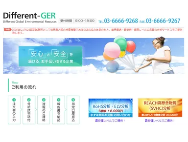 分析ご利用の流れ