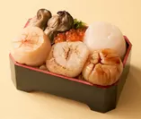【ヤママル成澤水産】天然大粒ほたてと春牡蠣弁当