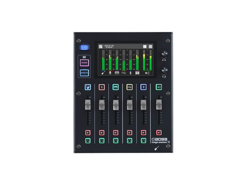 BOSS、ギタリスト向け配信用オーディオミキサー「Gigcaster 5