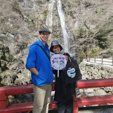 訪日目的の1つが山歩きのアメリカ人男性