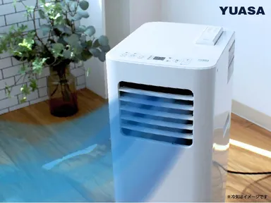 冷風時16℃～32℃まで温度設定できる