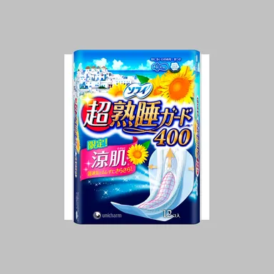 ソフィ 超熟睡ガード 涼肌 400_12枚