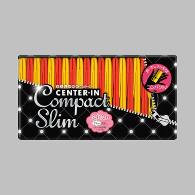 センターイン コンパクトスリム ふわふわタイプ ふつうの日用22枚