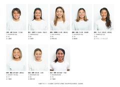 女子出場選手一覧