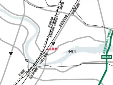 「innoba大田」周辺地図