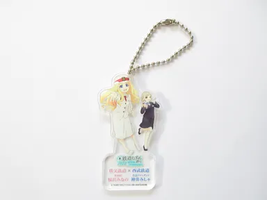 アクリルキーホルダー(みしゃ×みなの) 秩父鉄道Ver.イメージ