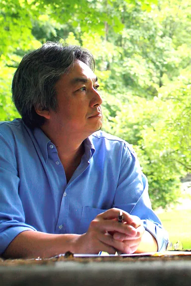 千住博氏ご本人画像