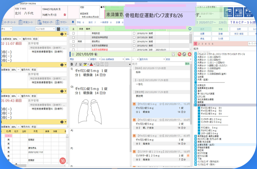 SotaTek の オンライン診断システム の画面