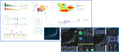【豊富なコンポーネントによる効果的な表現】