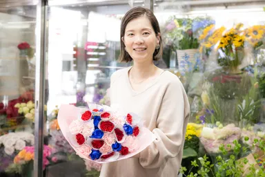 店頭での手持ちカット