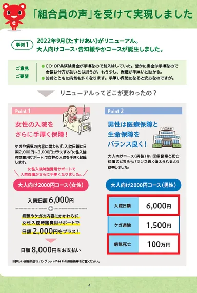 「組合員の大切な声」報告集2023イメージ(2)