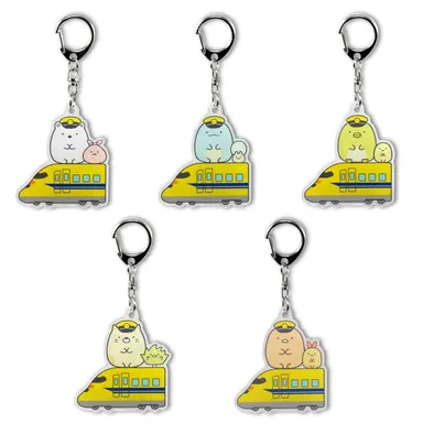 アクリルキーホルダー　5種セット　3,300円