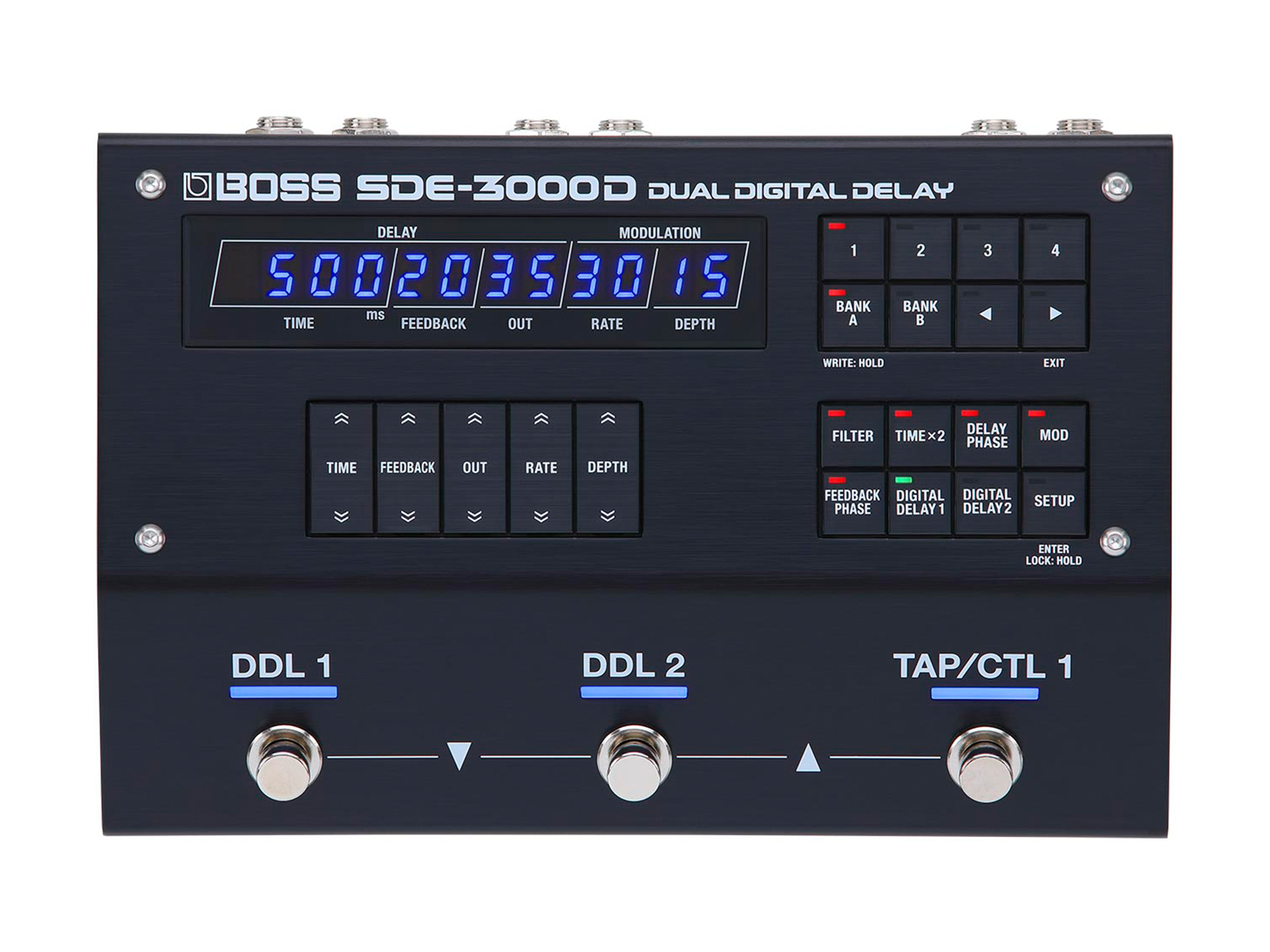 名機「SDE-3000」のサウンドを完全再現した デジタル・ディレイ