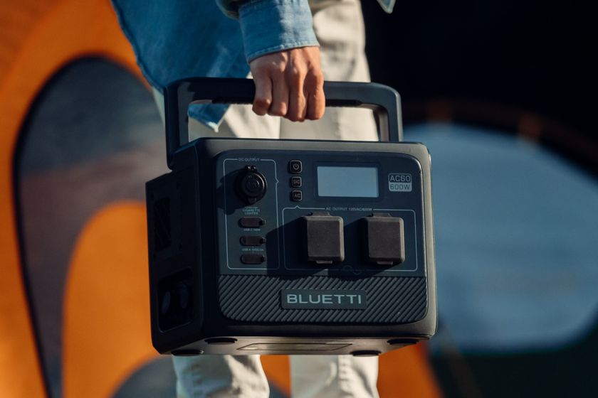 BLUETTI ポータブル電源 EB55 小型タイプ　オレンジ色