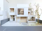 2023年3月竣工予定の二世帯住宅「Y＋W邸」模型