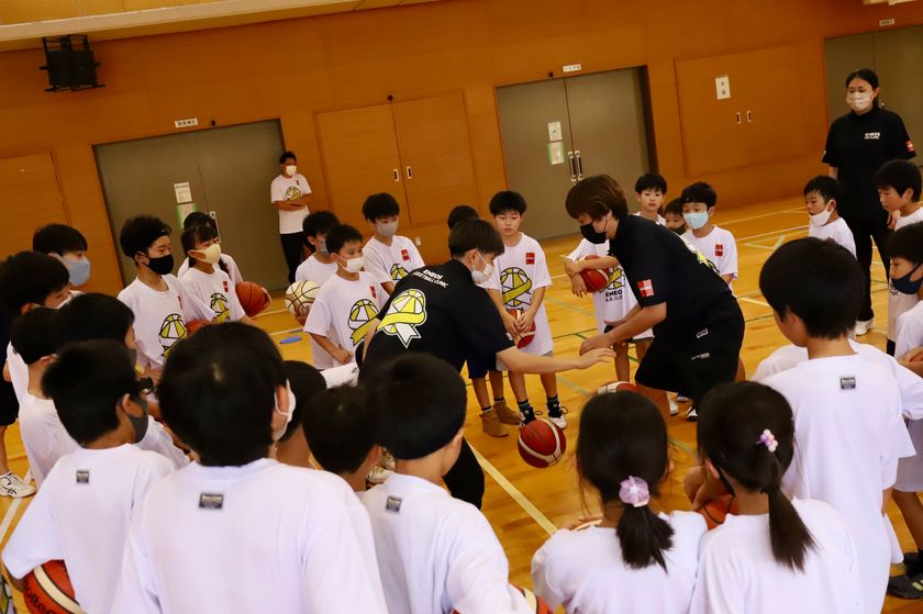 ２０２３年度
「ＥＮＥＯＳバスケットボールクリニック」
活動について
～今年度も全国各地で開催します！～