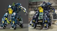 ロボットモードのArchax -アーカックス　CGとの比較