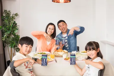 おなか元気で毎日笑顔、家族みんなの常備薬