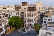 ジェッダの世界遺産であるアル・バラド旧市街