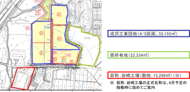 新工場及び新本社の建設予定地(2)