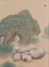 堂本印象「猫」1922年 京都府立堂本印象美術館蔵