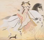 堂本印象「蒐猟」1928年 京都府立堂本印象美術館蔵