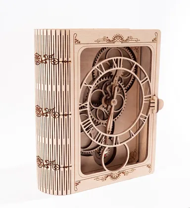 置き時計にも掛け時計にもなる