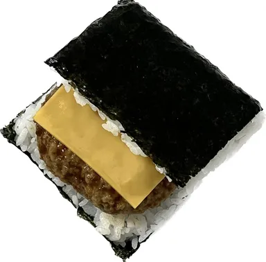 米サンド(チーズハンバーグ)