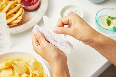 ＜使い方 1＞個包装からだして