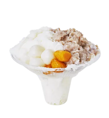 タロイモかき氷