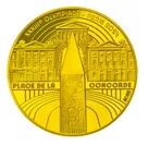 50ユーロ金貨(コンコルド広場)表面