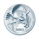 10ユーロ銀貨(柔道)　表面