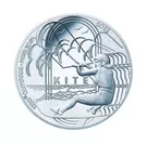 10ユーロ銀貨(カイトボード)　表面
