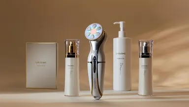 美顔器「THE　MORPHO（ザ　モルフォ）」と専用コスメ