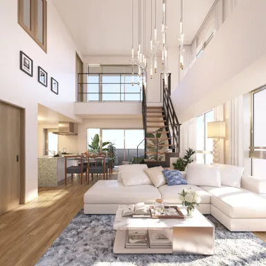 ヴェレーナ横浜戸塚グランラルジュ　メゾネット完成予想CG