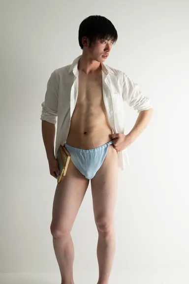 メンズふんどしパンツ(シンプルベーシック)　4