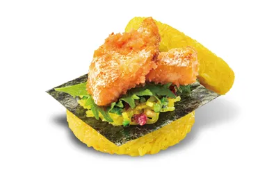 しゃけ明太ライスバーガー