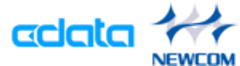 CData Software Japan 合同会社、株式会社ニューコムのロゴ