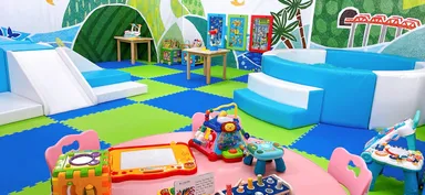 安心して遊べる『ベビーコーナー』