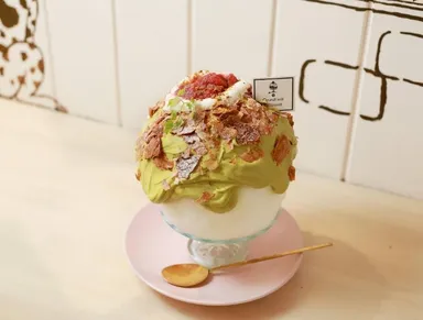 古都華ピスタチオパイ美容氷