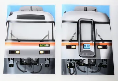 キハ85系車窓クリアファイル2枚セット